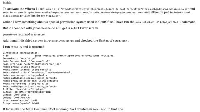 DevOps & SysAdmins: CentOS httpd 403 Forbidden смотреть онлайн