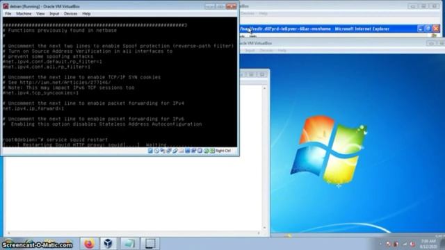 Konfigurasi Squid Server \ Transparent Proxy | Debian 7 #Part3 смотреть онлайн