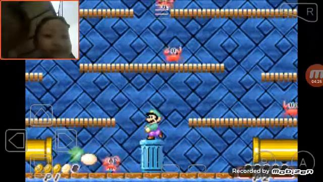 Bermain Mario Bros Battle Di GBA Emulator My Boy! смотреть онлайн