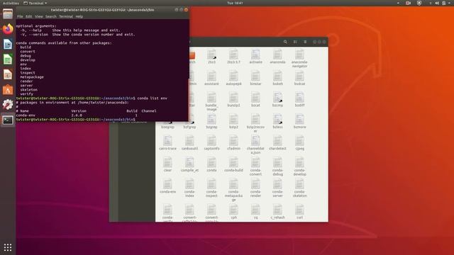 Changing Terminal from tcsh to bash and navigate to anaconda through folders смотреть онлайн