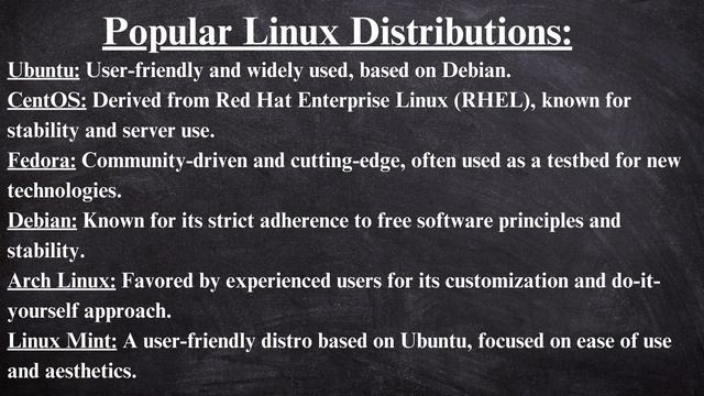 Linux history and distributions(distros ) смотреть онлайн