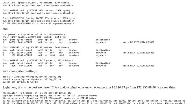 DevOps & SysAdmins: Can't get linux router/iptables masquerade working смотреть онлайн