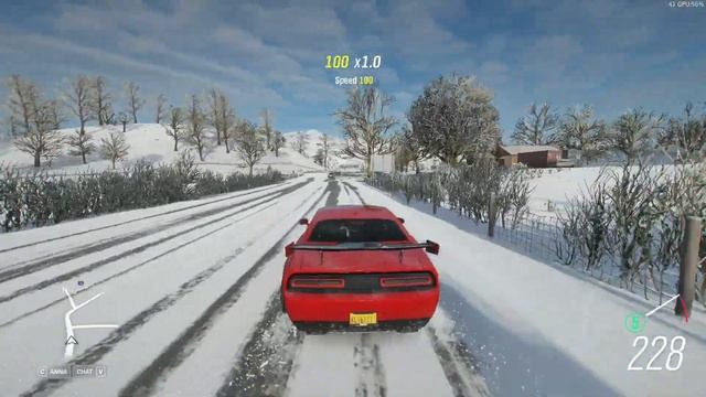 Forza Horizon 4  Gameplay  | Rebuilding A Dodge Challenger Hellcat
