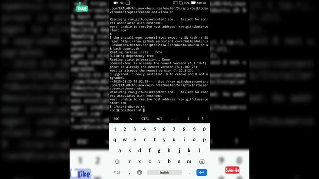 Install ubuntu on android Free смотреть онлайн