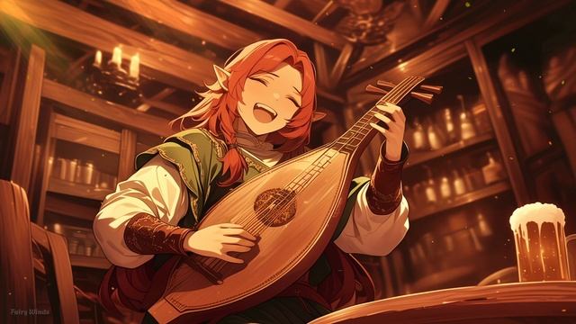 Квест приключений - Расслабляющая средневековая музыка, сказочная атмосфера барда, игровая музыка смотреть онлайн