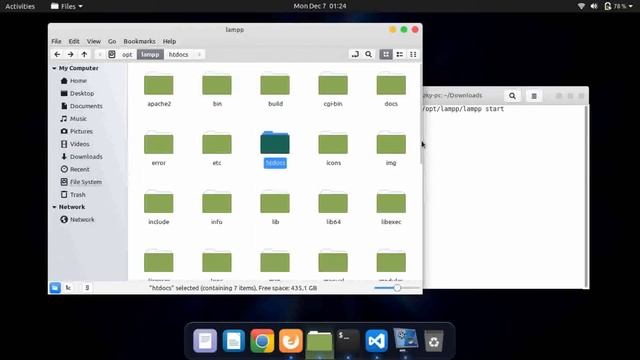 Menjalankan xampp dan atur file permissionnya di linux mint - ubuntu смотреть онлайн