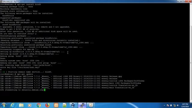 Materi Sysadmin, Konfigurasi Debian Server ( IP, SSH, DNS, FTP, WEB). смотреть онлайн