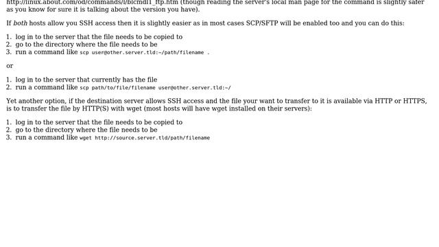 Trasferring files from Host A to Host B without downloading on hard drive and simple ftp? смотреть онлайн