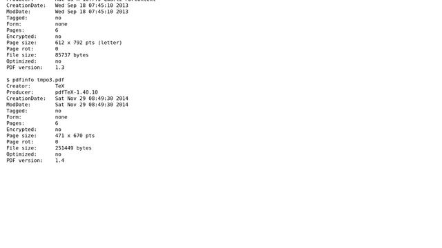 Unix & Linux: Page size after pdfcrop doesn't match my calculations? смотреть онлайн