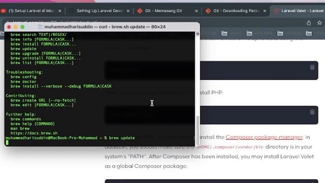 Cara Setup Laravel di MacOs Menggunakan Valet & Homebrew 2023 смотреть онлайн