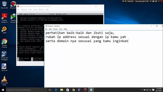 Eps4 Tutorial Instalasi DHCP Server Debian 8 | By Kupril смотреть онлайн