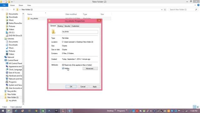 create hidden files and folders in windows 8 video смотреть онлайн