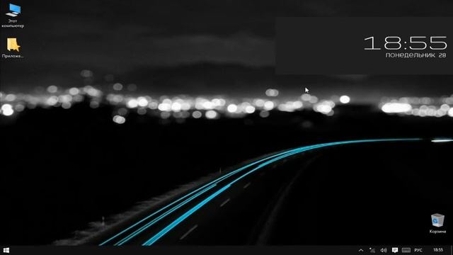 Ice Clock Switch - XWidget смотреть онлайн