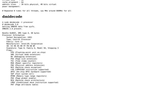 Ubuntu: Ubuntu get actual current CPU clock speed смотреть онлайн