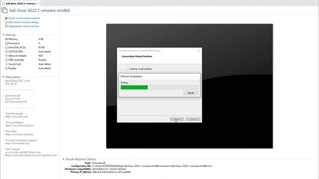 كيفيه تثبيت الكالي لنكس علي نظام وهمي - how to install kali linux in virtua machin смотреть онлайн