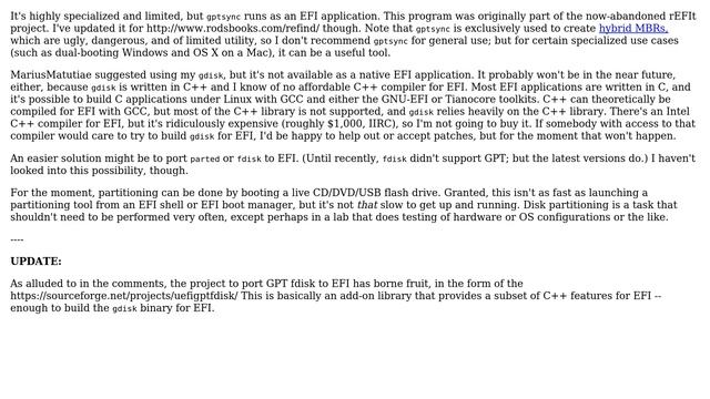 Does there exist a native UEFI disk/partition manager? (3 Solutions!!) смотреть онлайн