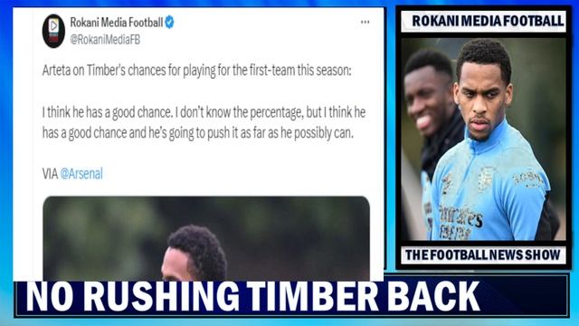 A No Rushing Back Jurrien Timber Decision Has Been Taken | Ralf Rangnick On Bayern List !! смотреть онлайн