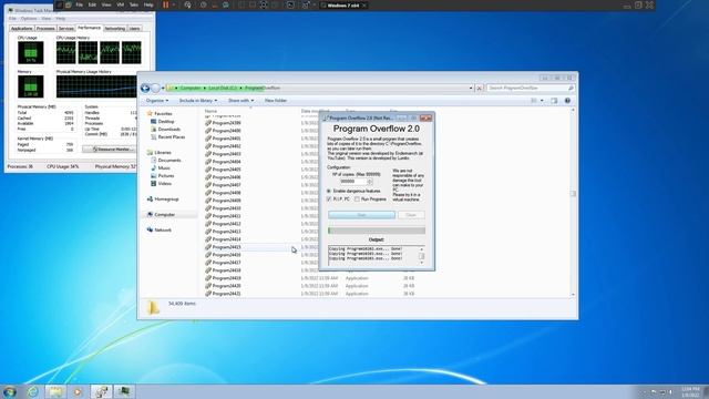 Windows 7 Overflowed with Programs (Running out of Space) смотреть онлайн