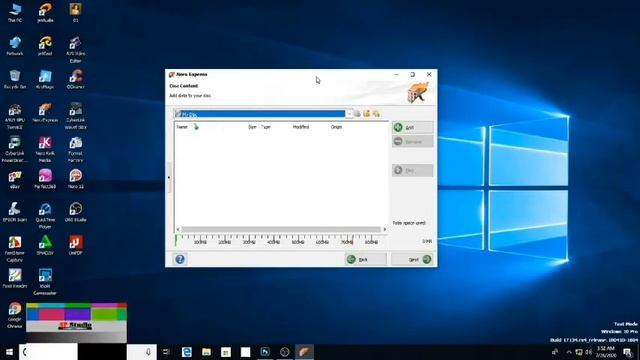 How to Burn Data CD/DVD in Nero Express смотреть онлайн