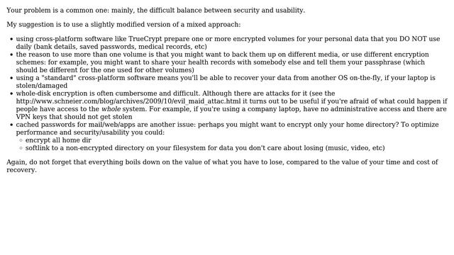 Want an easy to use Linux disk encryption scheme (5 Solutions!!) смотреть онлайн
