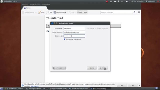 Konfigurasi Email di Thunderbird смотреть онлайн