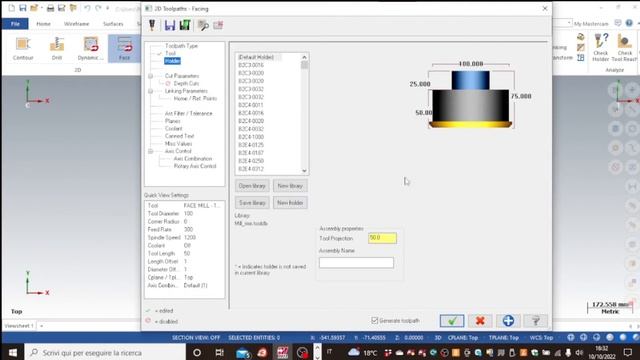 LEZIONE 9 MASTERCAM ITALIANO Fresatura del pezzo смотреть онлайн