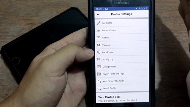 How to LOCK your facebook fb profile IOS and Android Phone Tutorial #BalugaTutorials смотреть онлайн