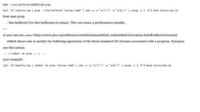 Unix & Linux: piped command after grep not working (3 Solutions!!) смотреть онлайн
