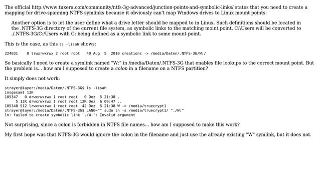 How to create drive symlink with colon for NTFS-3G symlinks in ".NTFS-3G" folder? смотреть онлайн