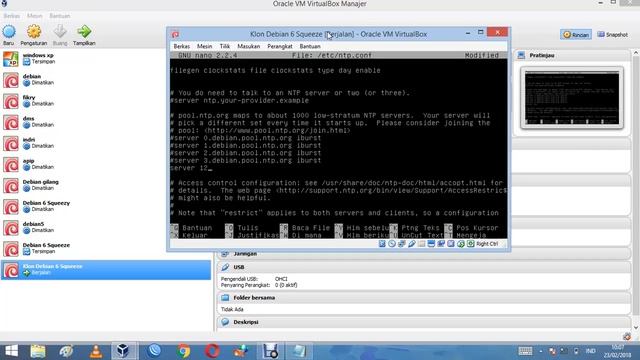 Konfigurasi NTP Server pada Debian смотреть онлайн
