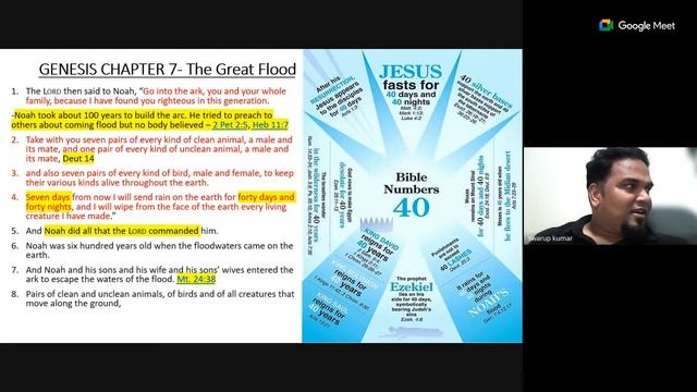 GENESIS CHAPTER 7 - BIBLE STUDY- JESUS LOVES MINISTRY смотреть онлайн