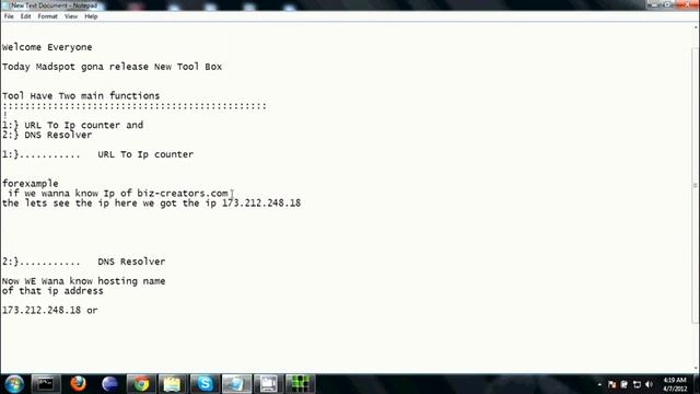 URL To Ip counter and DNS Resolver By Madspot смотреть онлайн