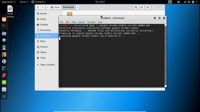 Install Google Chrome in Kali Linux смотреть онлайн