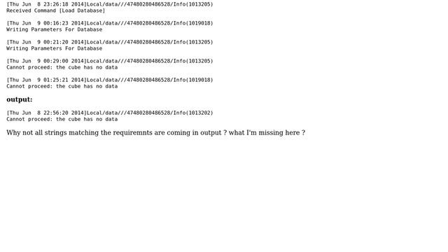Unix & Linux: Search a string between two timestamps starting from bottom of file смотреть онлайн