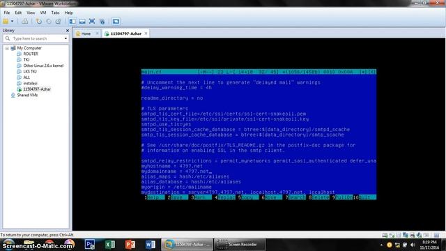 Konfigurasi Server Debian 8 di VMWare #8 (Konfigurasi Mail Server + Web Mail Server) смотреть онлайн
