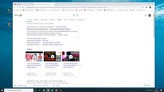 COMO DESCARGAR VIDEOS E IMAGENES DE PINTEREST DESDE EL COMPUTADOR SIN PROGRAMAS 2020 смотреть онлайн