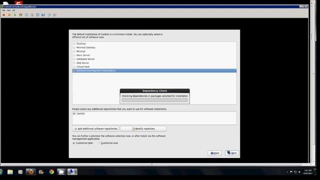 CentOS Installation смотреть онлайн
