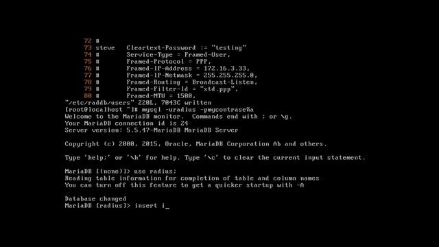 03 comprobacion y agregado de usuarios freeradius-mysql смотреть онлайн