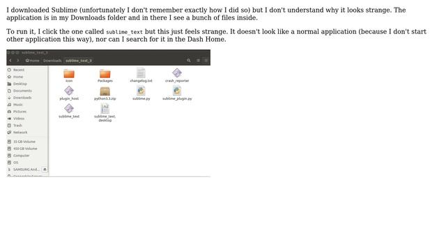 Ubuntu: Why didn't Sublime install as other application? смотреть онлайн
