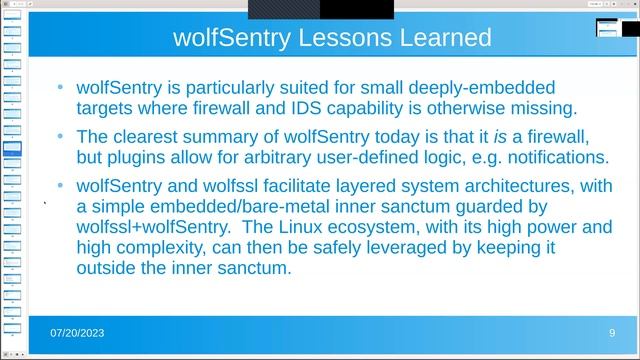 Intro and update of wolfSentry смотреть онлайн