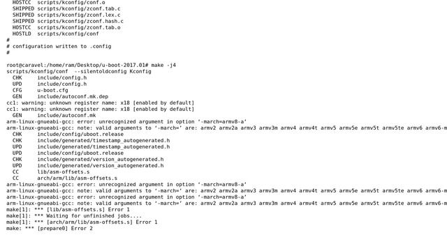 Raspberry Pi: U-Boot for raspberry pi Install cross compiler and export environment variables: смотреть онлайн