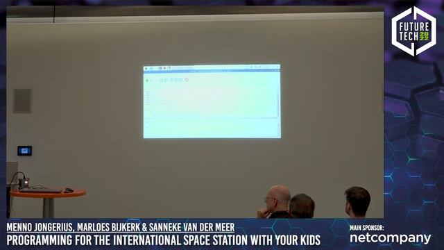 Future Tech 2022: Menno Jongerius, Marloes Bijkerk & Sanneke van der Meer - Programming for the ISS смотреть онлайн