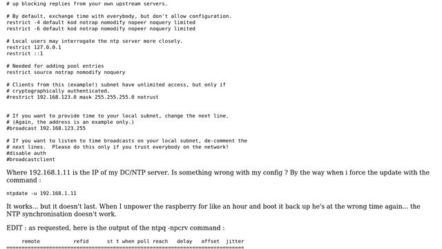 DevOps & SysAdmins: ntp client not working on Raspberry Pi смотреть онлайн