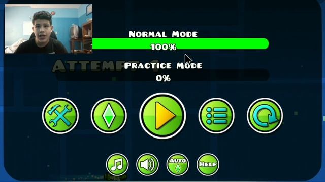 ASI ES GEOMETRY DASH 1.0!!! - Hiper Crack смотреть онлайн