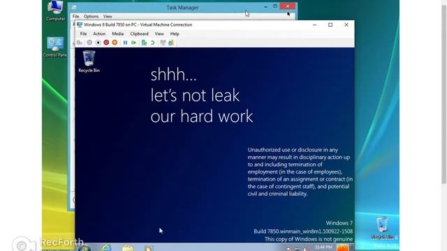 Windows 8 build 7850 смотреть онлайн
