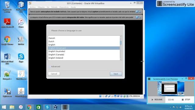 Instalación de Mandriva en Máquina virtual смотреть онлайн