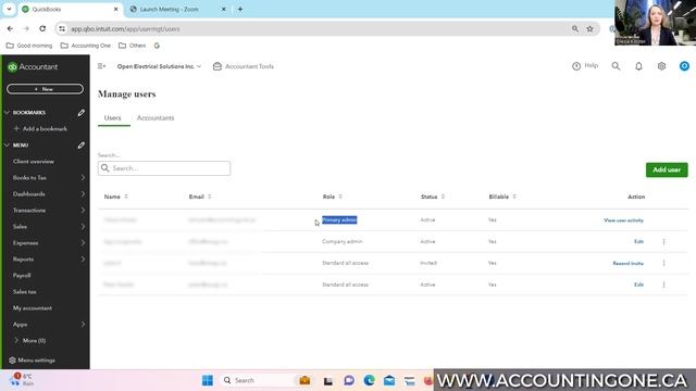 Add Accountant to your QBO account смотреть онлайн