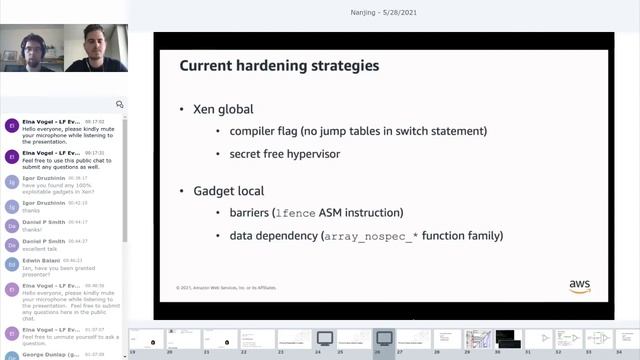 Prevent Speculative Leaks - Norbert Manthey & Michael Kurth, Amazon Web Services смотреть онлайн