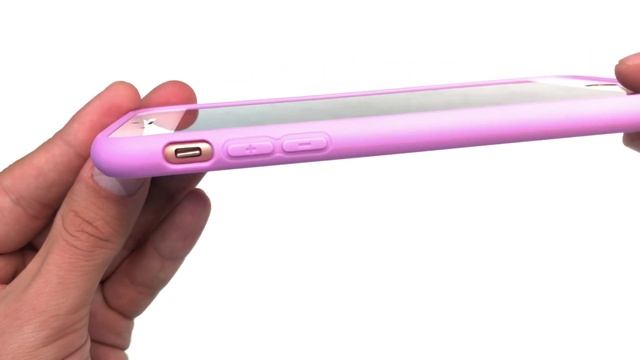 Чехол накладка iPhone 7/8 Plus Gurdini Soft Lux лиловый смотреть онлайн