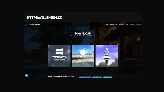 How To Install Illenium Client On Windows